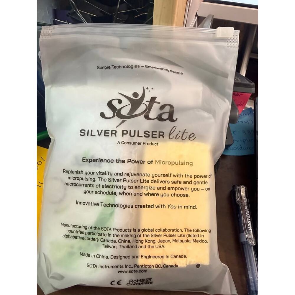 Silver Pulser Lite by SOTA - Micropulsing & Ionic Colloidal Silver Maker